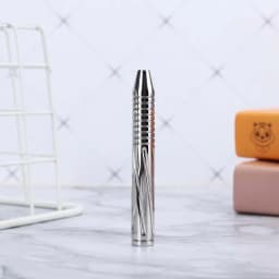 Yaqi BULLET Polished Stainless Steel Men Safety Razor Handle