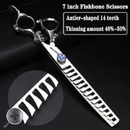5.5/6/6.5/7/7.5/8/9 Inch Professional Hairdressing Scissors Barbershop Hair Cutting Shears Barber Thinning Japan Hair Scissors