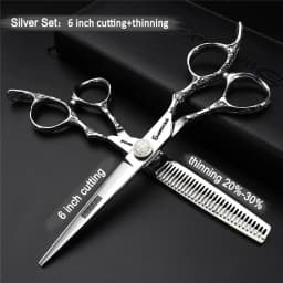 5.5/6/6.5/7/7.5/8/9 Inch Professional Hairdressing Scissors Barbershop Hair Cutting Shears Barber Thinning Japan Hair Scissors