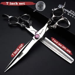 5.5/6/6.5/7/7.5/8/9 Inch Professional Hairdressing Scissors Barbershop Hair Cutting Shears Barber Thinning Japan Hair Scissors
