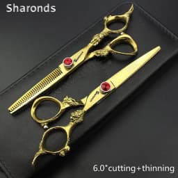 5.5/6/6.5/7/7.5/8/9 Inch Professional Hairdressing Scissors Barbershop Hair Cutting Shears Barber Thinning Japan Hair Scissors