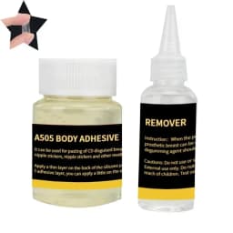 CD Silicone A505 Body Adhesive Glue & Remover To Skin Special For Cross Dresser Invisible Fake Silicone Breast Forms 50ml