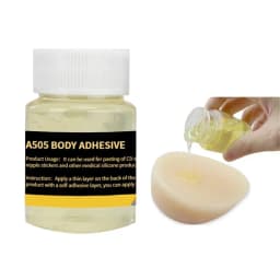 CD Silicone A505 Body Adhesive Glue & Remover To Skin Special For Cross Dresser Invisible Fake Silicone Breast Forms 50ml