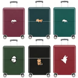 Animal Travel Suitcases Protector Elastic Travel Suitcases Case for 18-32 Inch Luggage Cover Travel Accessories XLXBHT03