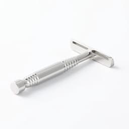 YAQI Romulus Polished 316 Stainless Steel AC Blade Single-edged Mens Shaving Safety Razor