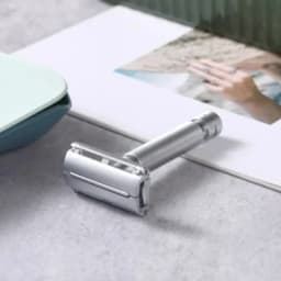 2026 Flash Sale！YAQI Monarch Matte Chrome Color Safety Razor - Hypoallergenic length 85mm Man grooming Shaving tool 0.90mm gap