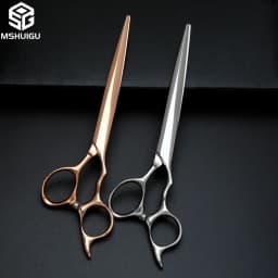 Professional Barber Scissors, Japanese VG10 Steel, 6.2 Inches Scissors Blind Hole Design Suitable for High-End Salons