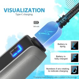 Dr Pen M8S Microneedling Pen Wireless Dermapen Beauty Machine with 2pcs Replacement Cartridges needle length 0.25mm