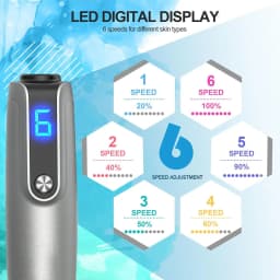 Dr Pen M8S Microneedling Pen Wireless Dermapen Beauty Machine with 2pcs Replacement Cartridges needle length 0.25mm