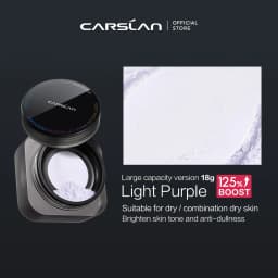 CARSLAN Black Magnetic Translucent Loose Setting Powder Makeup Waterproof Long Lasting Matte Oil Control Finishing Face Powder
