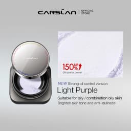 CARSLAN Black Magnetic Translucent Loose Setting Powder Makeup Waterproof Long Lasting Matte Oil Control Finishing Face Powder