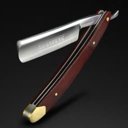 XUAN FENG Folding Razor with Mahogany Handle Hardened Steel High Hardness Sharp Straight Razor Men's Razor
