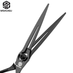MSHUIGU Professional Barber Scissors Set Japanese 440C 6-6.5-7 Inch Hair Thinning Scissors Suitable for Home and Salon Hairdress