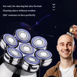Replaceable 3D 4D 5D 6D 7D 8D 9D Electric Shaver Heads | Nose Trimmer, Hair Clipper & Facial Massage Heads