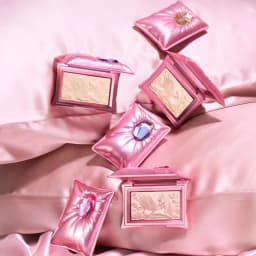 Chéeryep Limited Edition Highlighter Champagne Gold Shimmer,Illuminating Face Powder Blush Pressed Powder Long Lasting Makeup