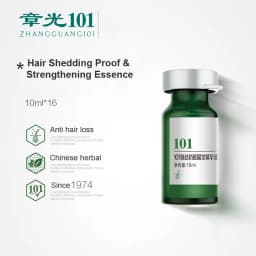 Zhangguang 101 Hair Shedding Proof & Strengthening Essence 10mlX16 Anti Hair Loss Chinese Herbal Medicine Therapy Tonic