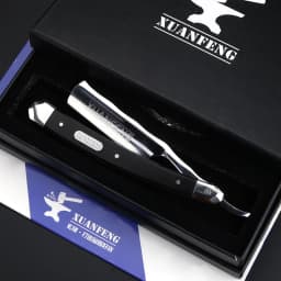 XUANFENG Folding Razor 440C Steel High Hardness Sharp Straight Razor for Men
