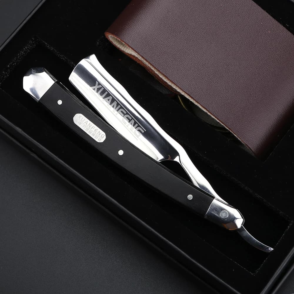 XUANFENG Folding Razor 440C Steel High Hardness Sharp Straight Razor for Men
