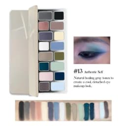Cheeryep Aauthcntice Sell Qianyan 16 Color EyeShadow Palette Pink Brown Cowboy Blue Multicolor Matte Pearl Smoky Eye Makeup