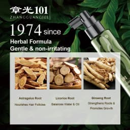 Hair Shedding Proof Tonic ZHANGGUANG 101 80ml Anti-Hair Loss Chinese Herbal Medicine Therapy Hair Loss Treatment Essence