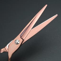 XUANFENG 6 inch Peacock Screw Hair Scissors 440C Steel Barber Cutting Scissors and Thinning Scissors