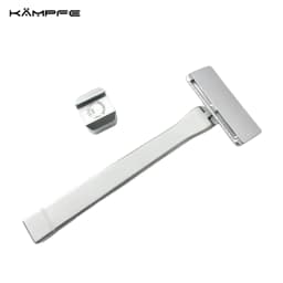 KAMPFE Vintage CNC Aluminum GEM Blade Razor Single Edge Manual Shaving Classic Metal Shaver Smooth Close Shave Gift for man