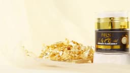 AILKE 24k Gold Perfect Flawlessly Face Cream, Whitening, Reduce Dark Spots, Melanin, Improve Dull Skin, With Glutathione Vitamin