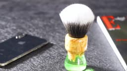 YAQI Goblin 24mm Synthetic Husky Knot Shaving Brush for Mens
