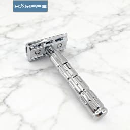 KAMPFE Manual quality razor Adjustable Single Blade Razor With 6 Shave Settings Non-Slip Handle For Men and Women