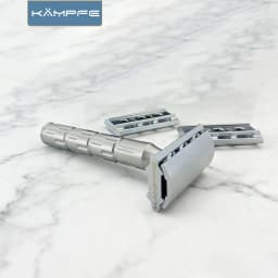 KAMPFE Manual quality razor Adjustable Single Blade Razor With 6 Shave Settings Non-Slip Handle For Men and Women