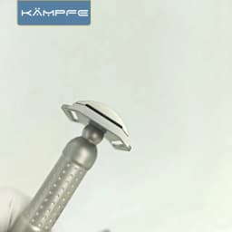 KAMPFE CNC machining Stainless Steel Safety man shaver Blade Shaving Razors with and 5 blades Mans tools