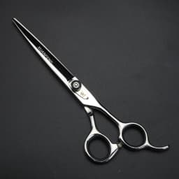 XUANFENG 7-inch Hair Scissors 440C Steel Barber Cutting Scissors with Adjustable Tension Screw