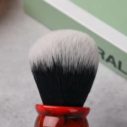 Yaqi Red Marble 24MM Men's Synthetic Hair Beard Brush Shaving Brush