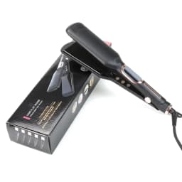 Best Seller Wide Hair Straightener MCH Liquid Crystal Digital Display Straight Plate Clip Negative Ion Arc Splint