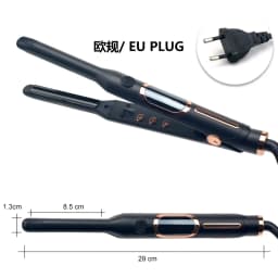 Best Seller Wide Hair Straightener MCH Liquid Crystal Digital Display Straight Plate Clip Negative Ion Arc Splint
