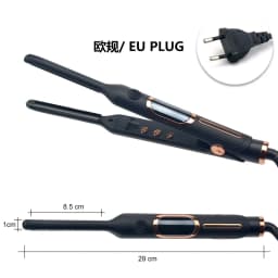 Best Seller Wide Hair Straightener MCH Liquid Crystal Digital Display Straight Plate Clip Negative Ion Arc Splint