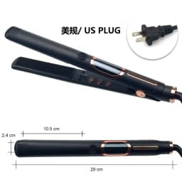 Best Seller Wide Hair Straightener MCH Liquid Crystal Digital Display Straight Plate Clip Negative Ion Arc Splint
