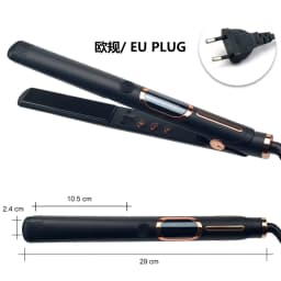 Best Seller Wide Hair Straightener MCH Liquid Crystal Digital Display Straight Plate Clip Negative Ion Arc Splint