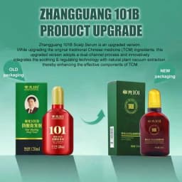 ZHANGGUANG 101B HAIR TONIC 120 ML (101M) Powerful Anti-Hair Loss Chinese Medicine Therapy Hair Treatment Essence 100% Original