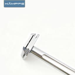 KAMPFE Double Edge CNC processing aluminum Safety Light Weight Travel Razor Beard Shave gifts for men