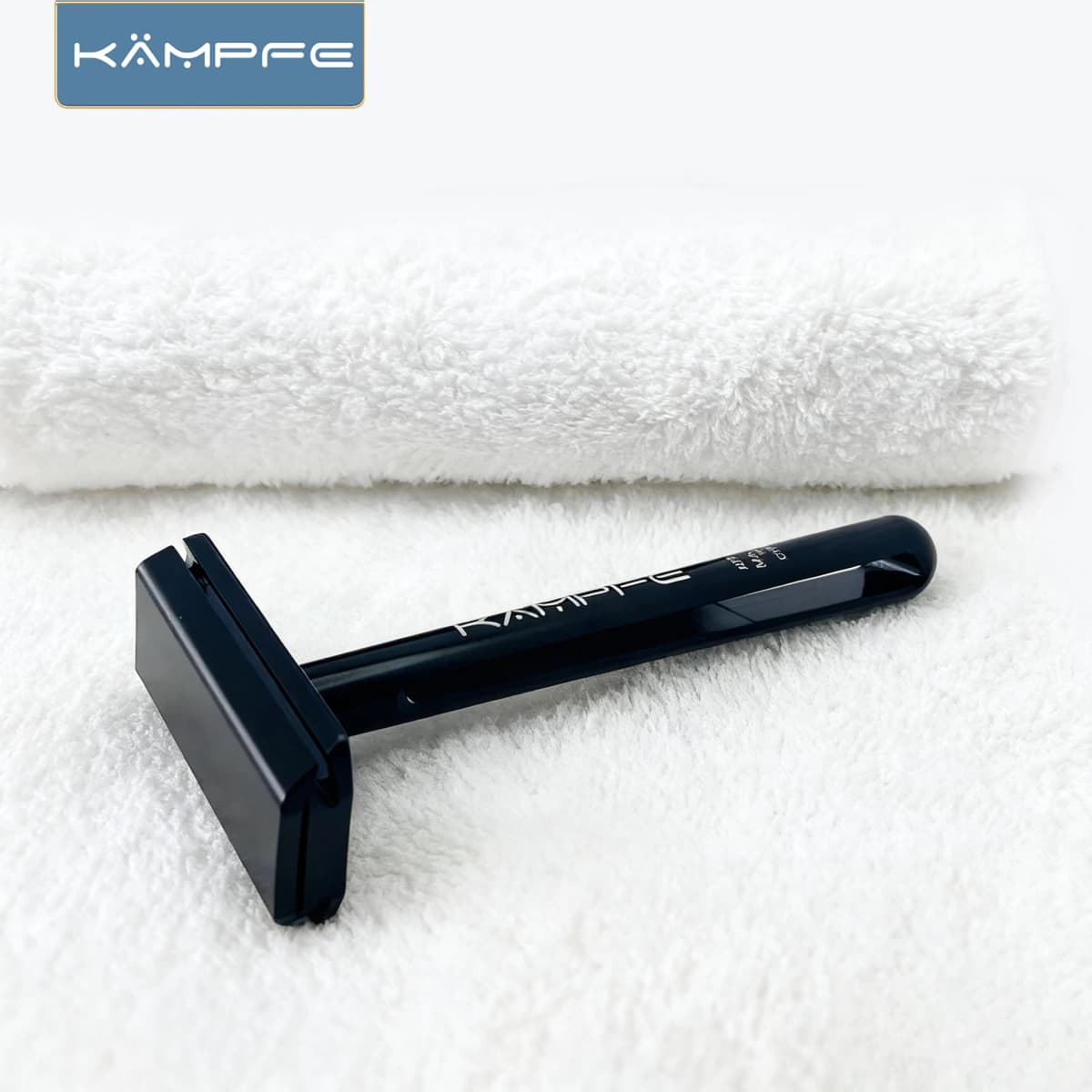 KAMPFE Double Edge CNC processing aluminum Safety Light Weight Travel Razor Beard Shave gifts for men