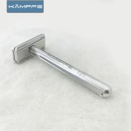 KAMPFE Double Edge CNC processing aluminum Safety Light Weight Travel Razor Beard Shave gifts for men