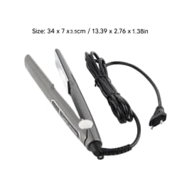 Hair Straightening Ceramic Iron Hair Straightener Multigear Adjustment 480 Degrees Fahrenheit Hair Straightening Ceramic Iron