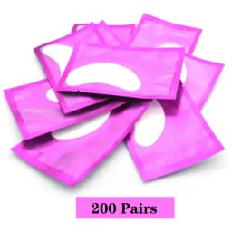 200 Pairs Eyelash Under Eye Patches Eye Pad Isolation Remove Hydrogel Eye Patch Sticker Gasket Eyelash Extension Makeup Tools