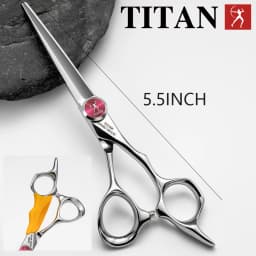Titan 6inch Cut Well Hairdressing Scissors Professional Barber Hair Scissors for