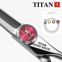 Titan 6inch Cut Well Hairdressing Scissors Professional Barber Hair Scissors for