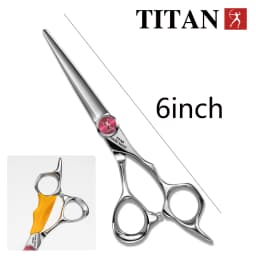 Titan 6inch Cut Well Hairdressing Scissors Professional Barber Hair Scissors for