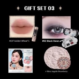 Flower Knows Full Makup Set Little Angel Collection The Sweetie Bear Gift Box Blush Cream Matte Lipstick Highlighter All in One