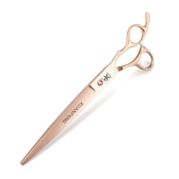 8 Inch Green Hair Scissors 440C Steel Barber Cutting Scissors
