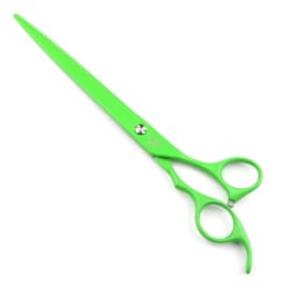 8 Inch Green Hair Scissors 440C Steel Barber Cutting Scissors
